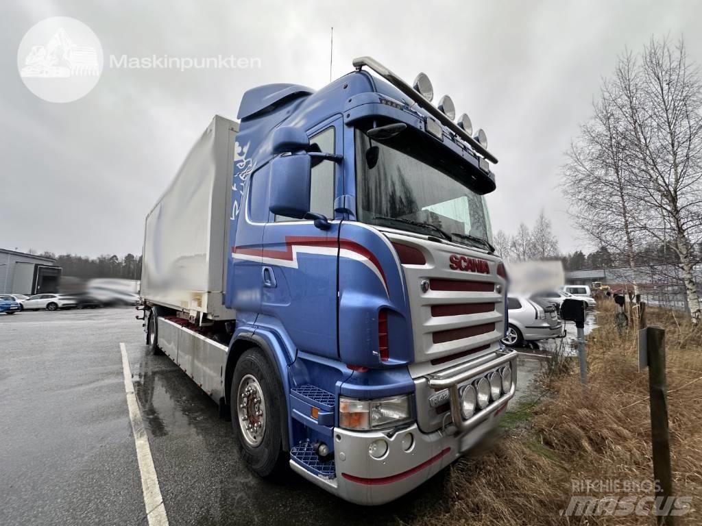 Scania R 310 Smagās mašīnas ar konteineriem