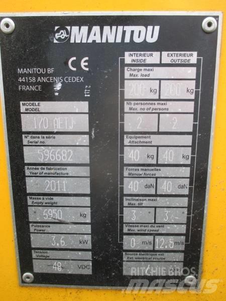Manitou 170AETJ Strēles pacēlāji