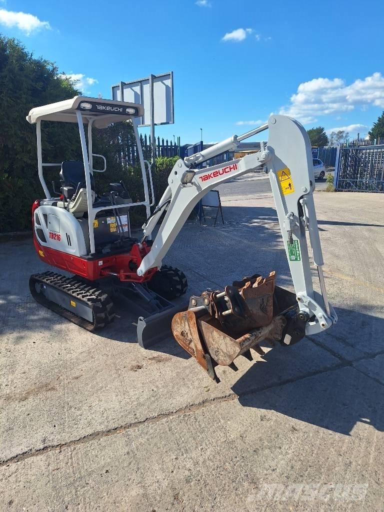 Takeuchi TB 216 Mini ekskavatori < 7 t