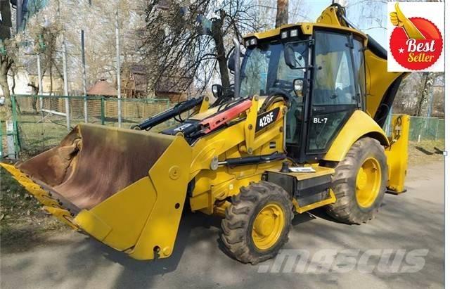 CAT 428 F Ekskavatori-iekrāvēji