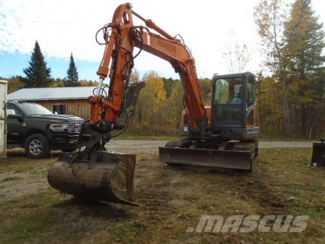 Doosan DX 80 R Kāpurķēžu ekskavatori