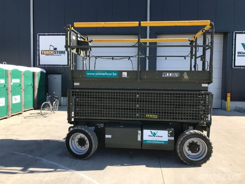 JLG M 3369 Šķerveida pacēlāji