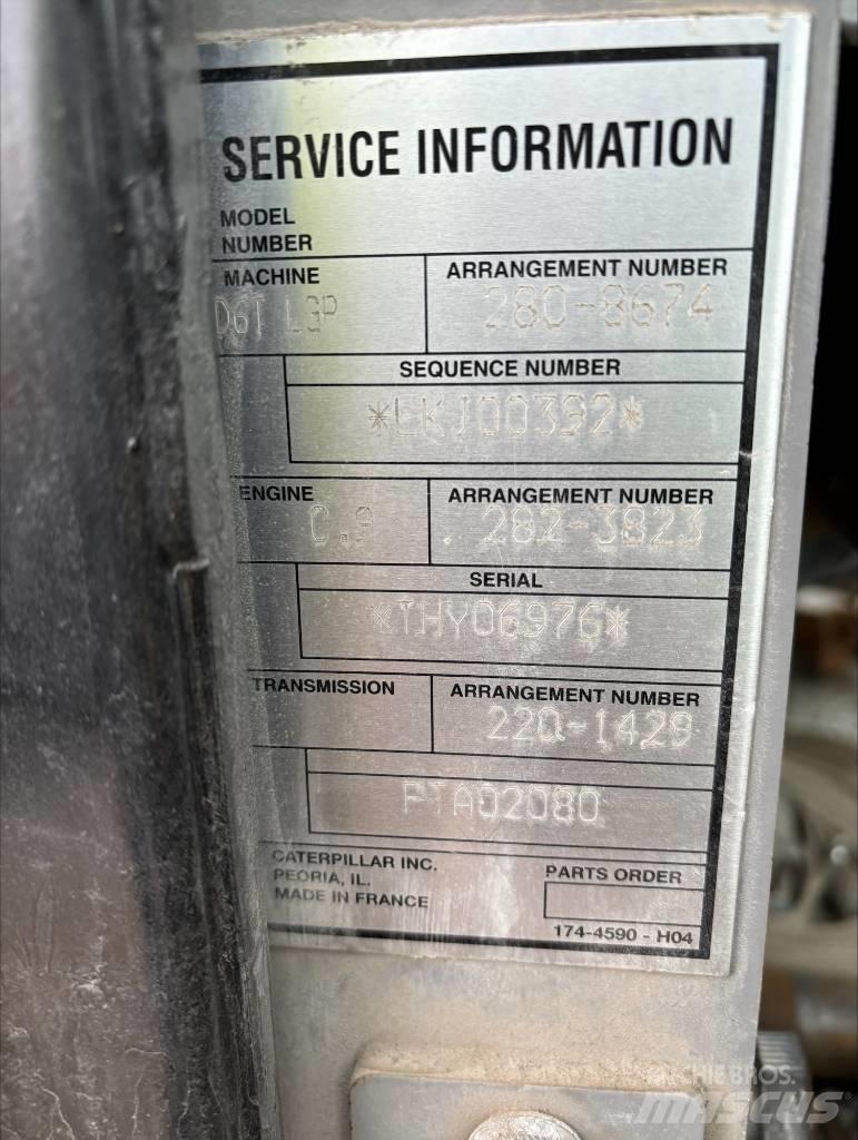 CAT D 6 T LGP Kāpurķēžu buldozeri