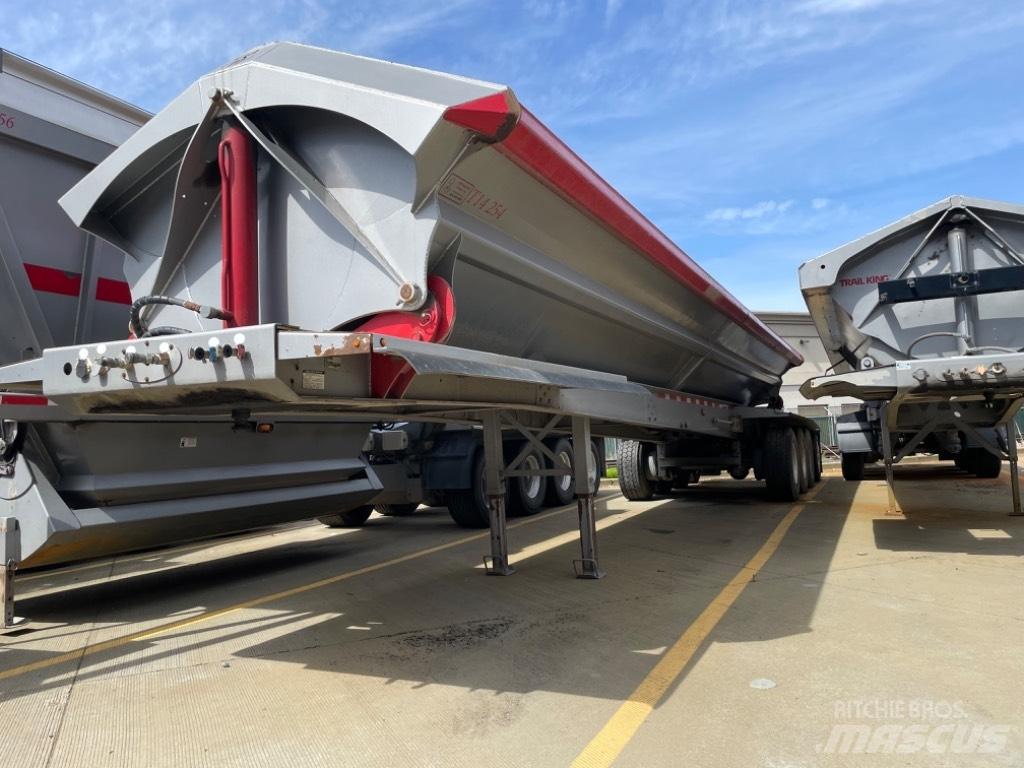  OSW 4 Axle Side Dump Pašizgāzējs