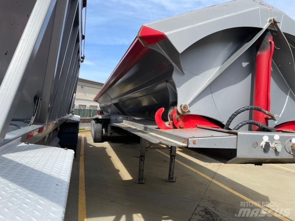  OSW 4 Axle Side Dump Pašizgāzējs