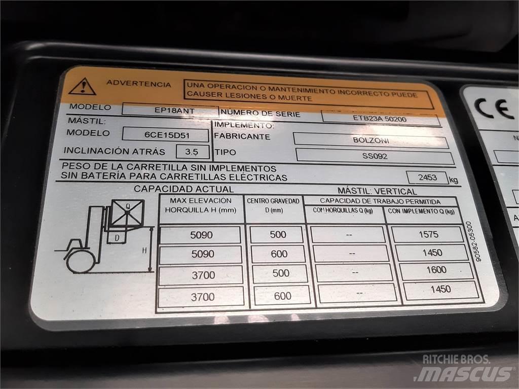 CAT EP18ANT Elektriskie iekrāvēji