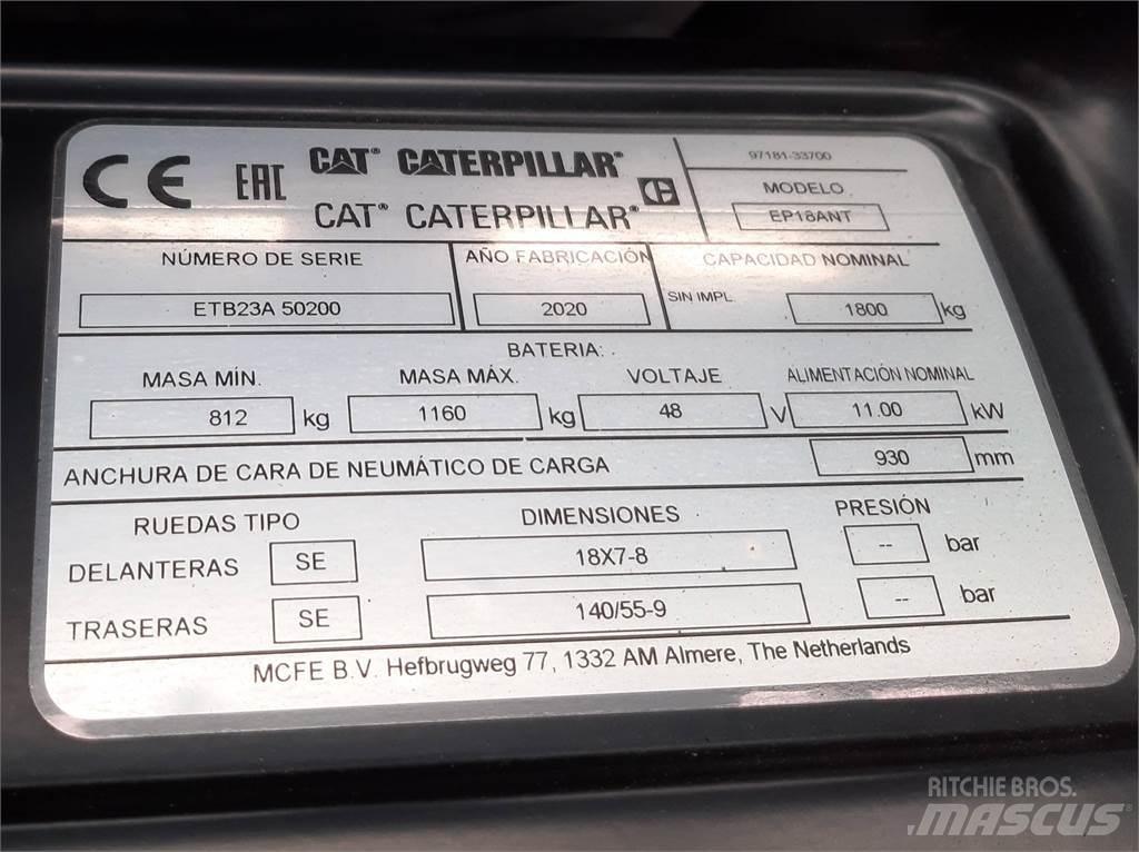CAT EP18ANT Elektriskie iekrāvēji