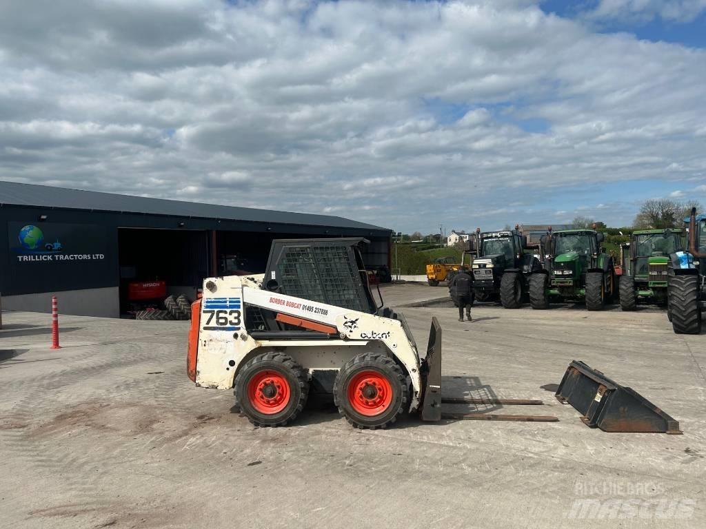 Bobcat 763 Lietoti riteņu kompaktiekrāvēji
