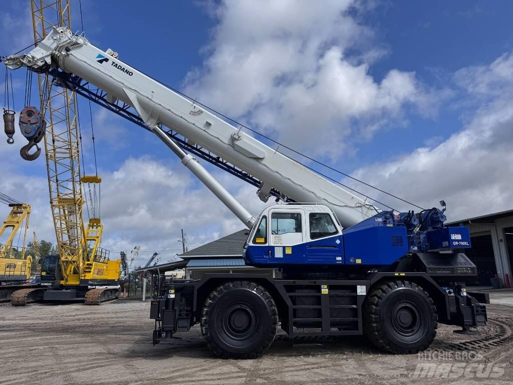 Tadano GR 750 XL Celtņi nelīdzenām virsmām