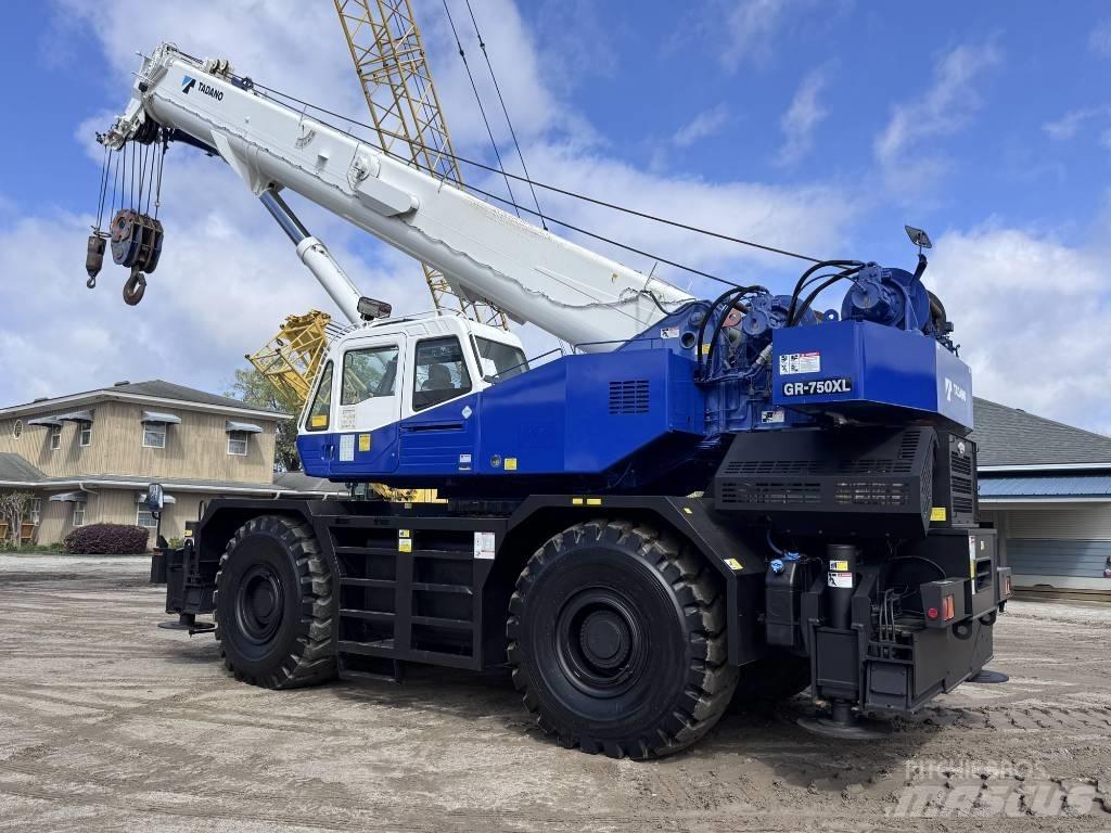 Tadano GR 750 XL Celtņi nelīdzenām virsmām