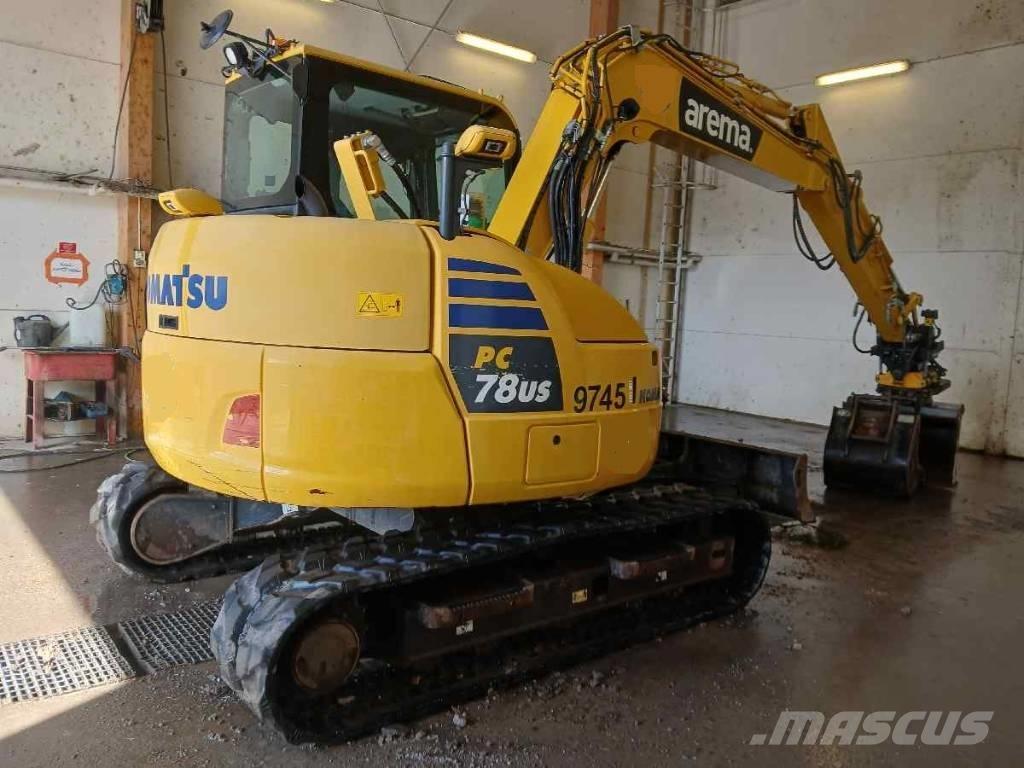 Komatsu PC78US-10 Vidēja lieluma ekskavatori 7 t - 12 t