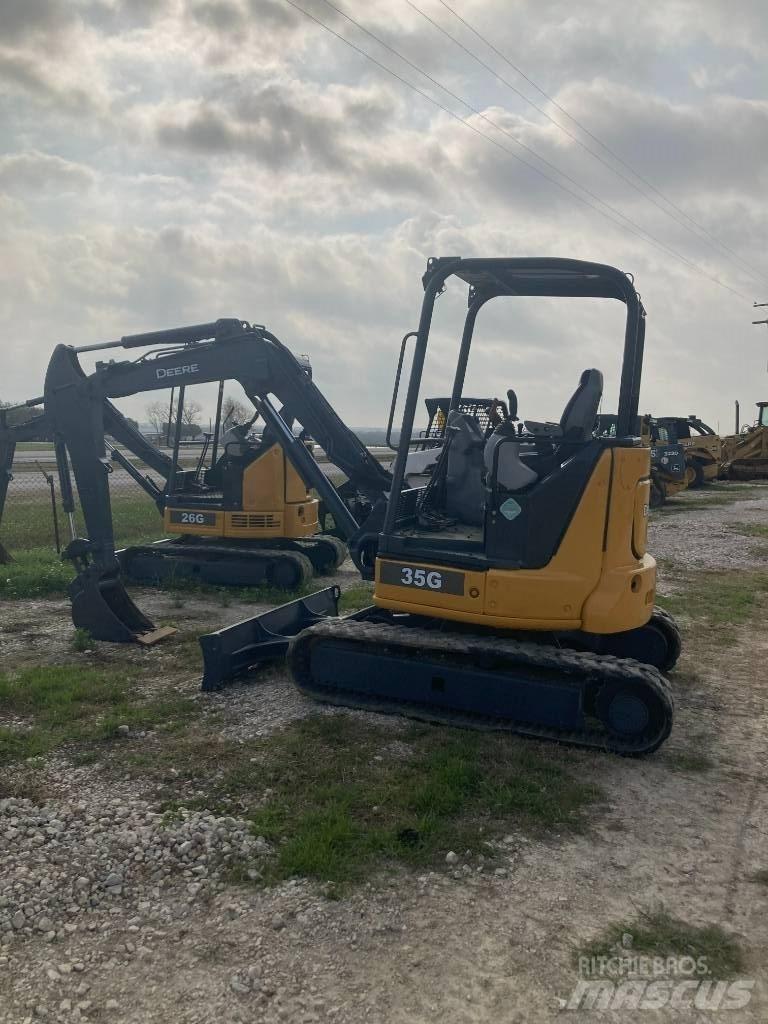 John Deere 35 G Kāpurķēžu ekskavatori