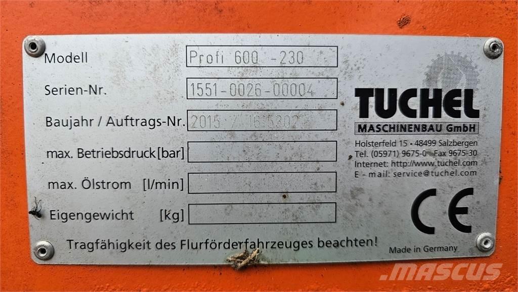 Tuchel Profi 230 Ielu tīrīšanas mašīnas