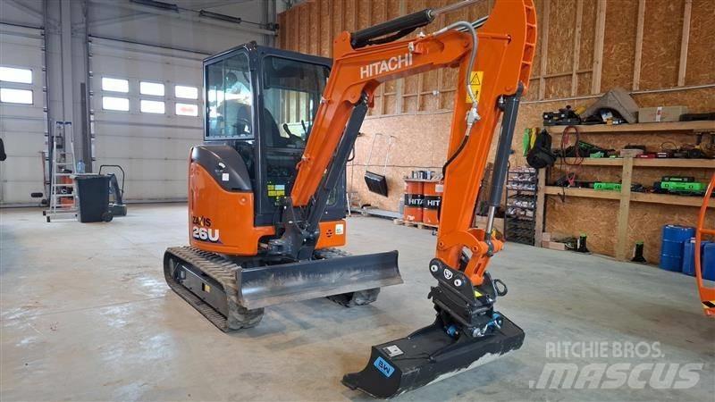 Hitachi ZX 26 U-6 Mini ekskavatori < 7 t
