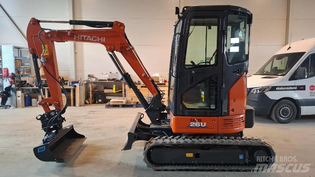 Hitachi ZX 26 U-6 Mini ekskavatori < 7 t