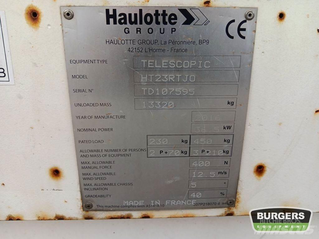 Haulotte HT23RTJO Teleskopiskie pacēlāji