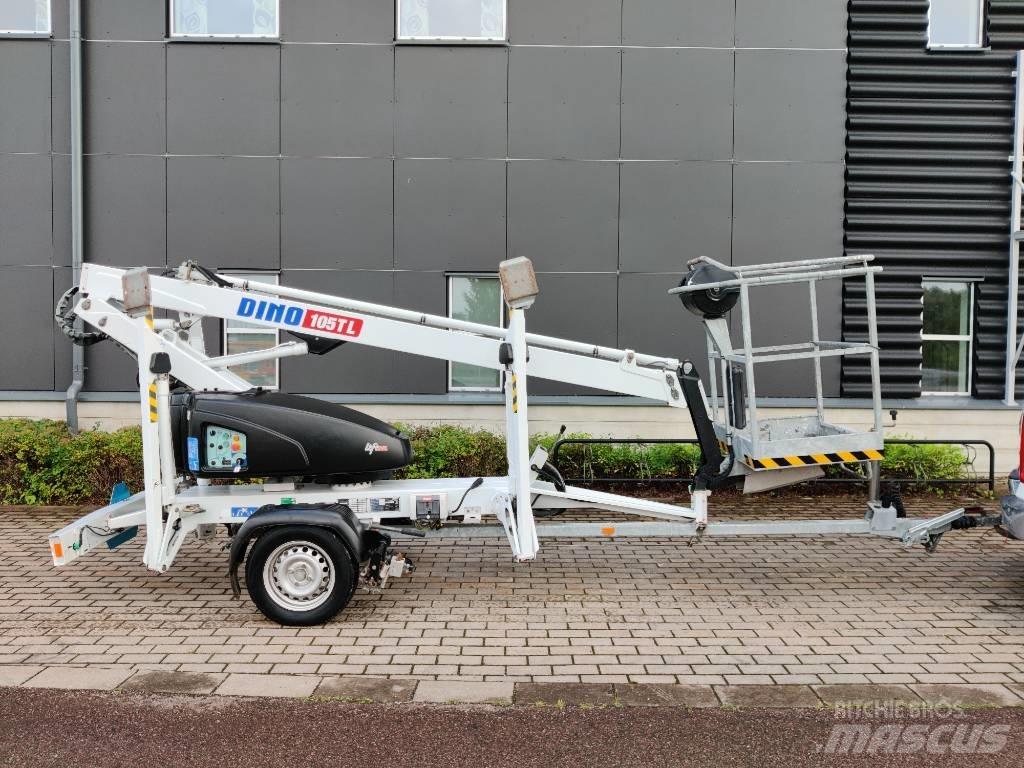 Dino 105 TL Skylift Pacēlājplatformas - piekabes