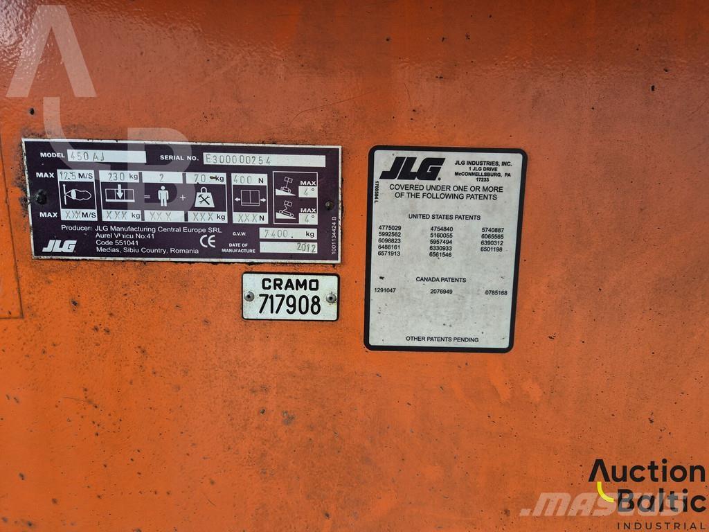 JLG 450 AJ II Strēles pacēlāji