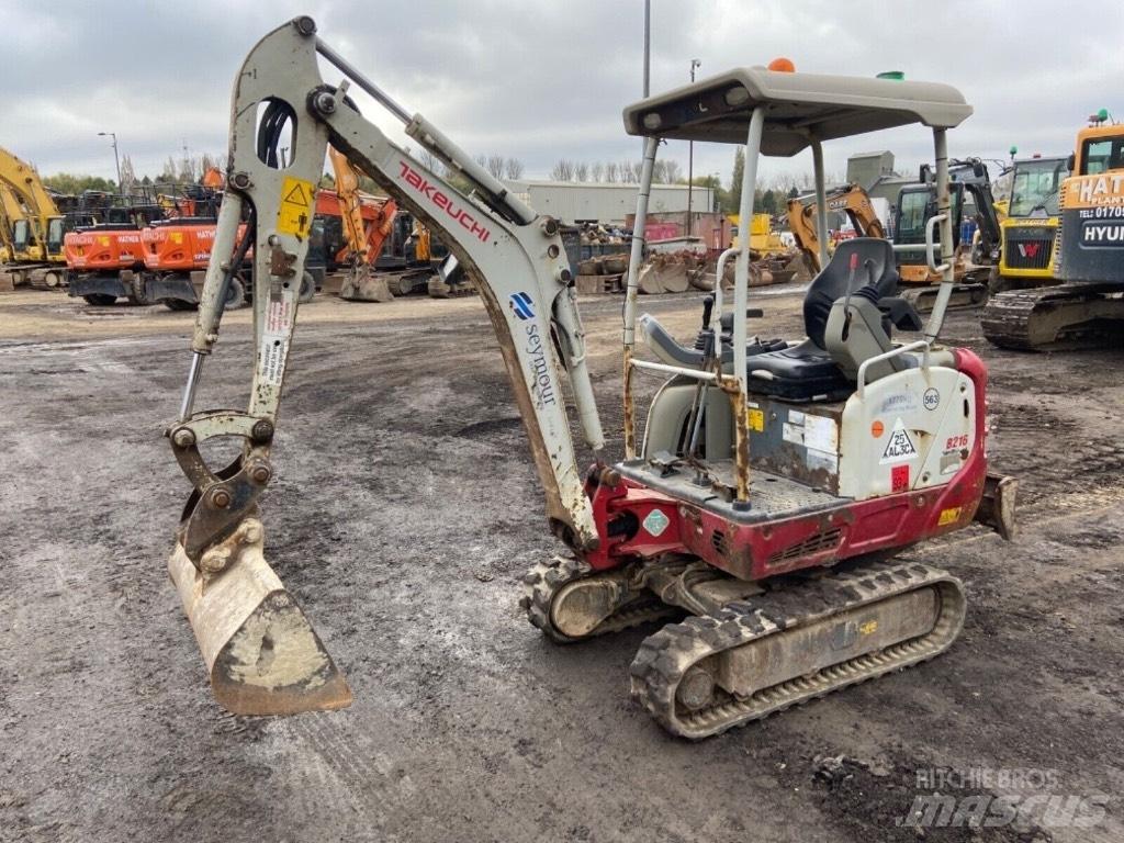 Takeuchi TB 216 Mini ekskavatori < 7 t