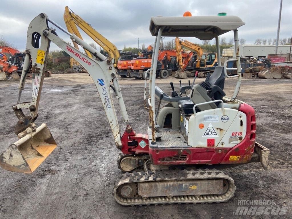 Takeuchi TB 216 Mini ekskavatori < 7 t