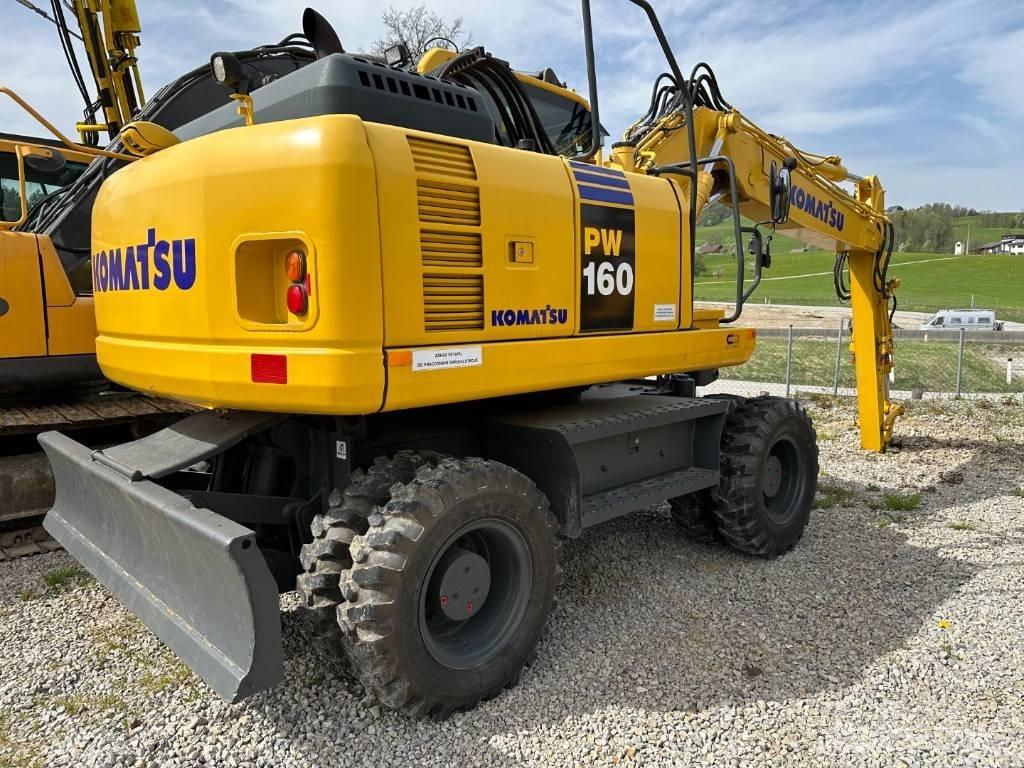 Komatsu PW 160-8 Ekskavatori uz riteņiem
