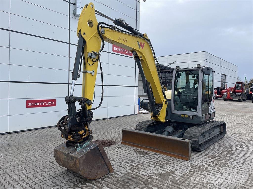 Wacker Neuson EZ80 Ekskavatori uz riteņiem