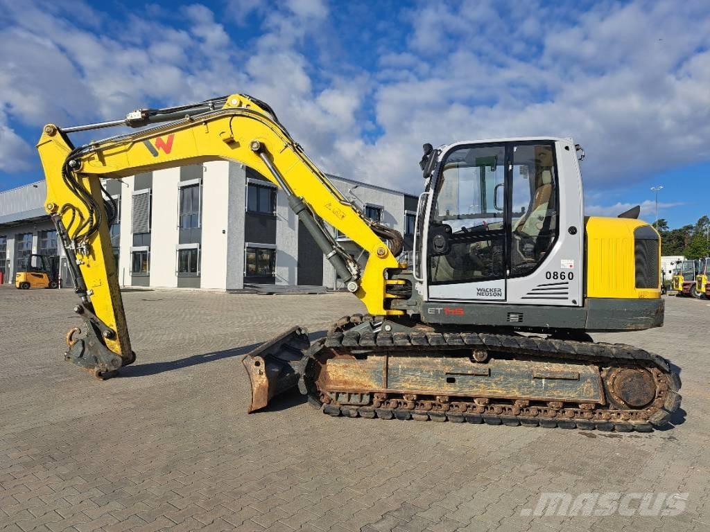 Wacker Neuson ET145 Kāpurķēžu ekskavatori