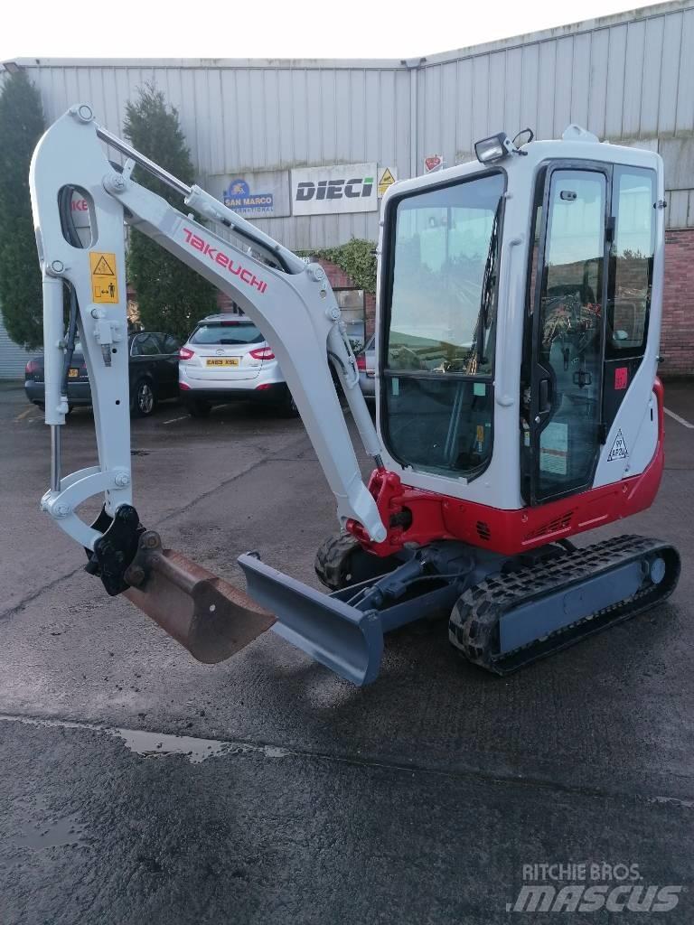 Takeuchi TB216 Mini ekskavatori < 7 t