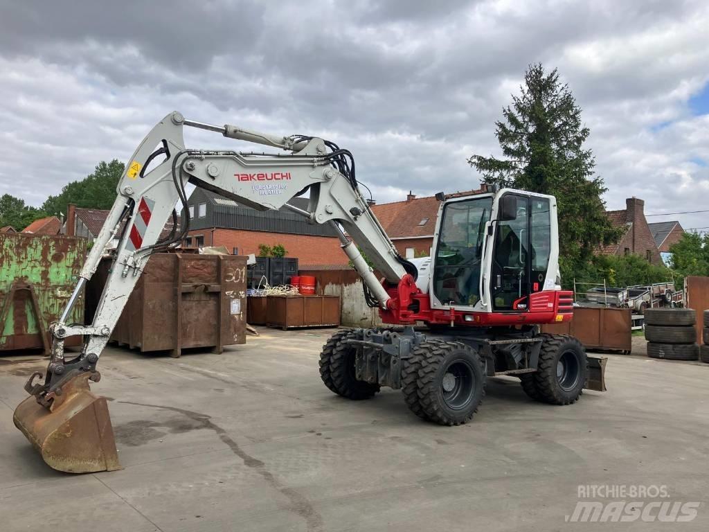 Takeuchi TB 295 W Ekskavatori uz riteņiem
