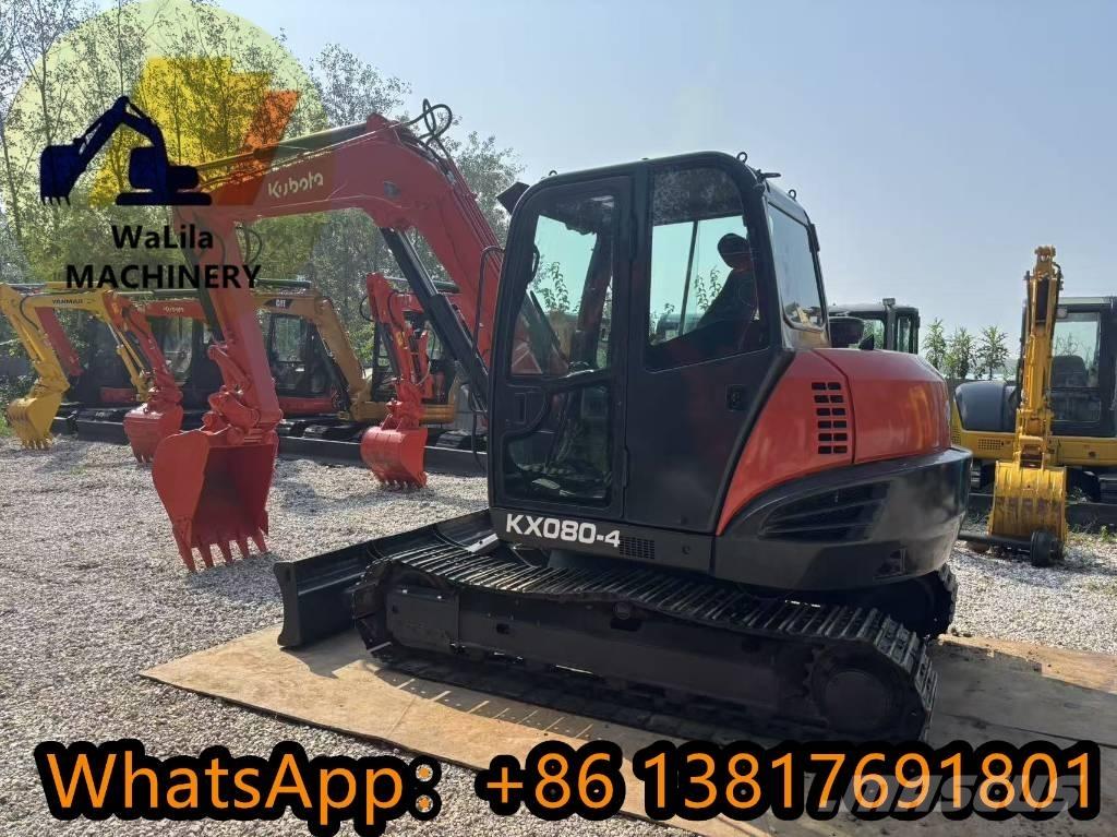 Kubota KX 080-4 Mini ekskavatori < 7 t