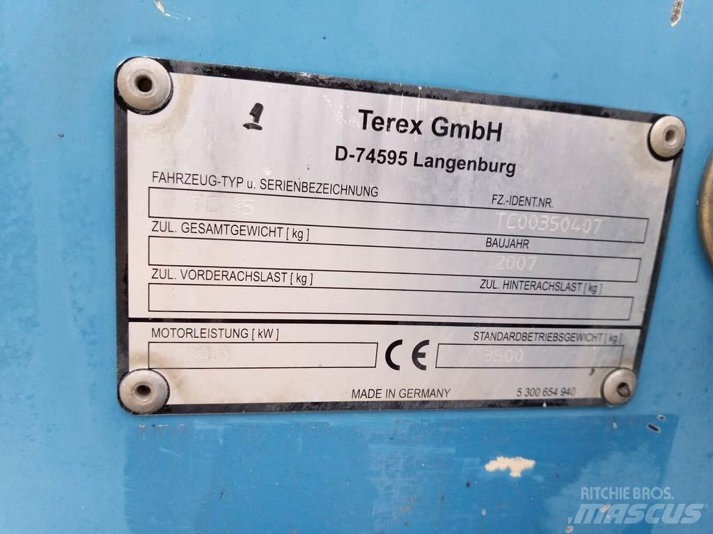 Terex TC35 Mini ekskavatori < 7 t