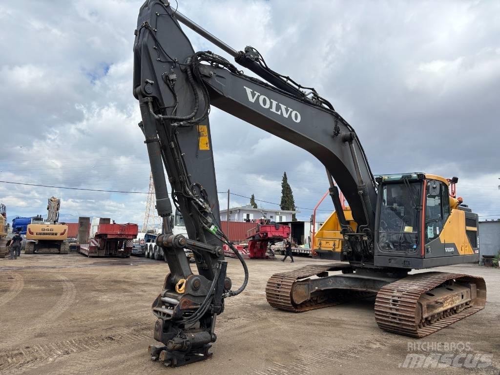 Volvo EC 250 EL Kāpurķēžu ekskavatori