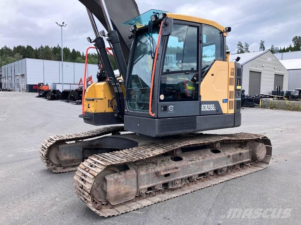 Volvo ECR235EL Kāpurķēžu ekskavatori