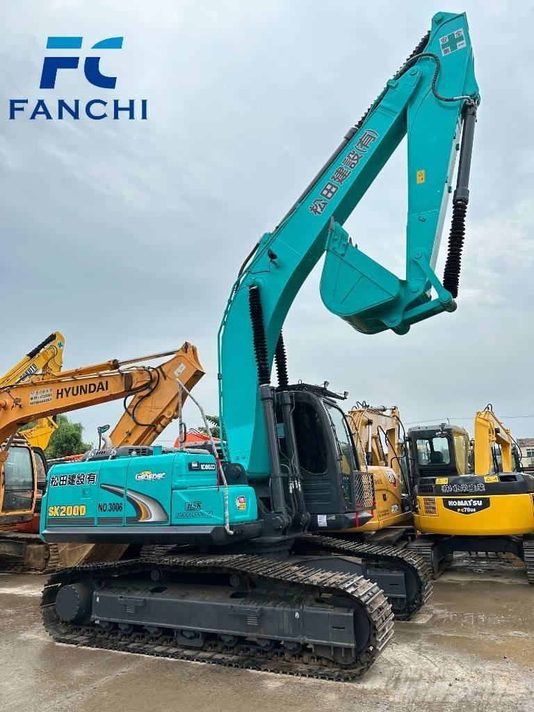 Kobelco SK 200-8 Kāpurķēžu ekskavatori