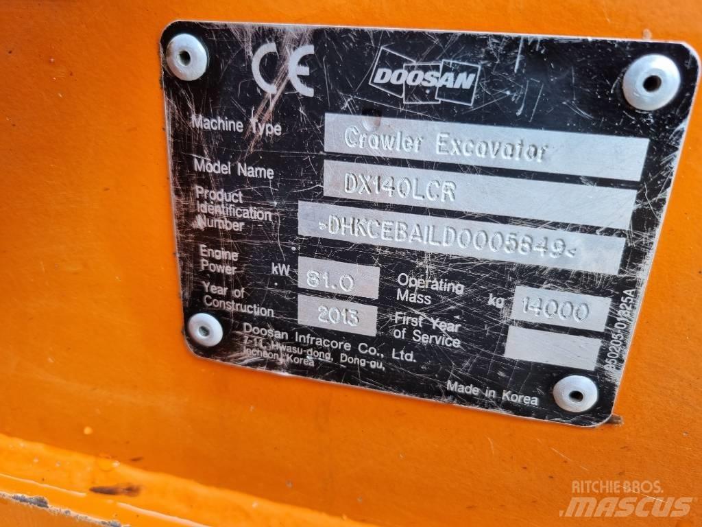 Doosan DX 140 LCR Ekskavatori