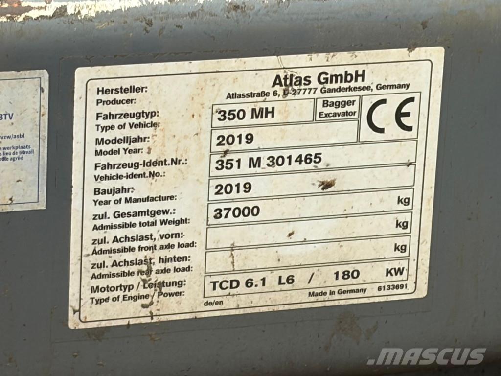 Atlas 350MH Industriālie iekrāvēji