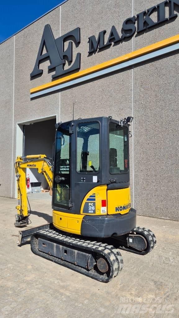Komatsu PC 26 MR-3 Mini ekskavatori < 7 t