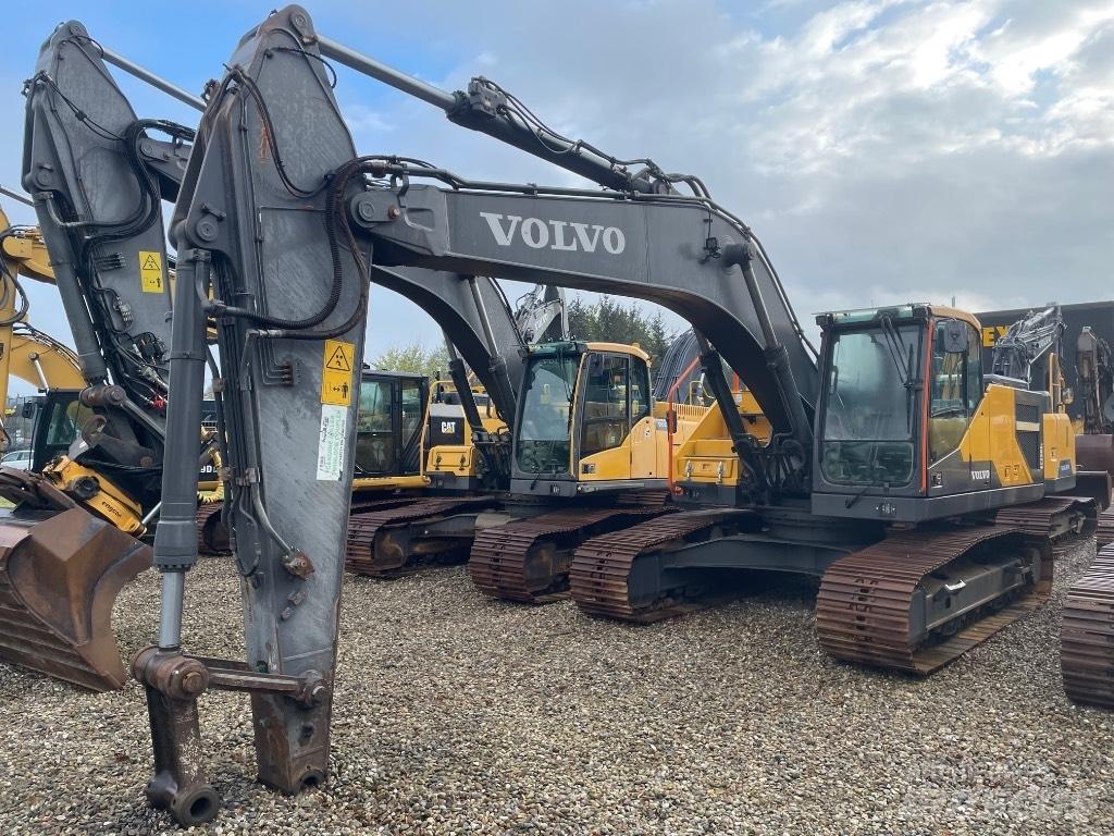 Volvo EC250EL Kāpurķēžu ekskavatori