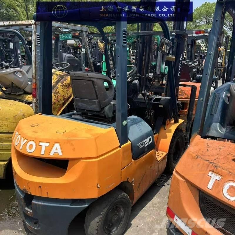 Toyota FGZN20 Tehnika ar dīzeļa dzinēju