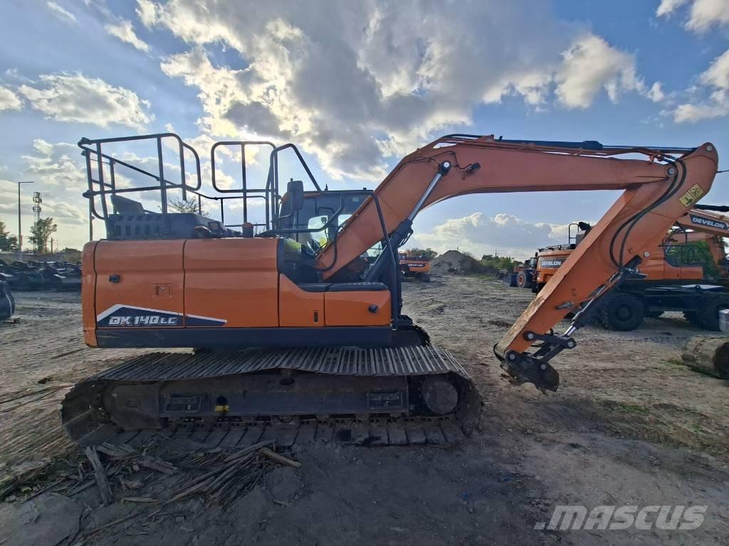 Doosan DX140LC-7 Kāpurķēžu ekskavatori