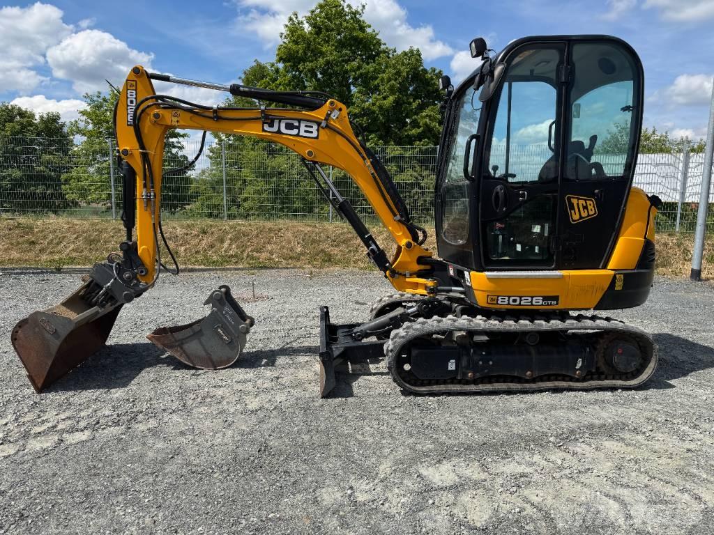 JCB 8026CTS Kāpurķēžu ekskavatori
