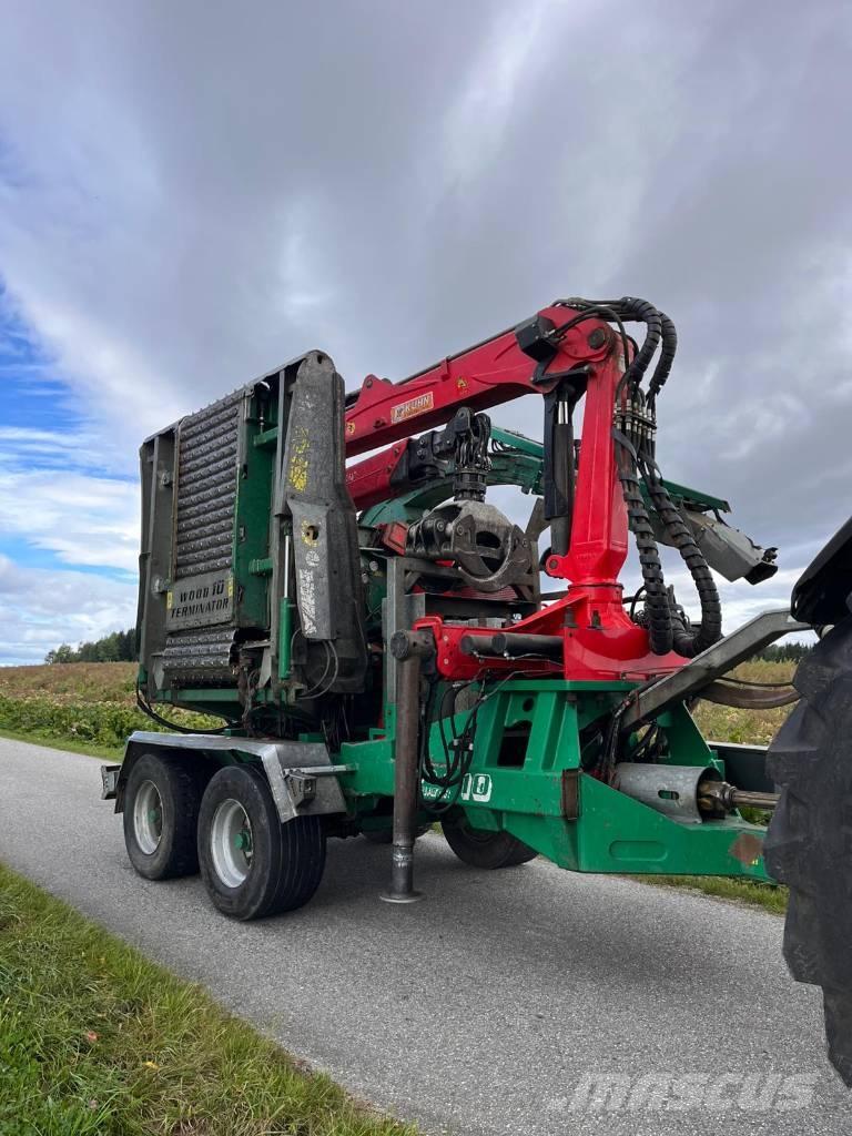 Mus-Max WT 10 Z Koksnes šķeldotāji