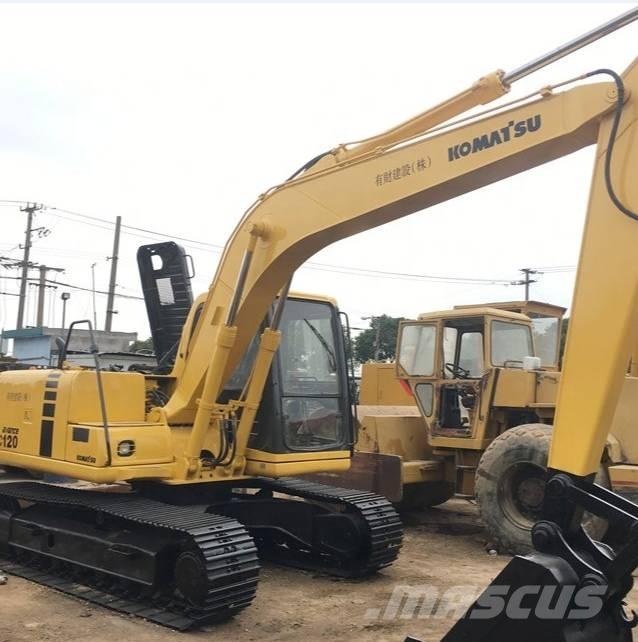 Komatsu pc120 Kāpurķēžu ekskavatori