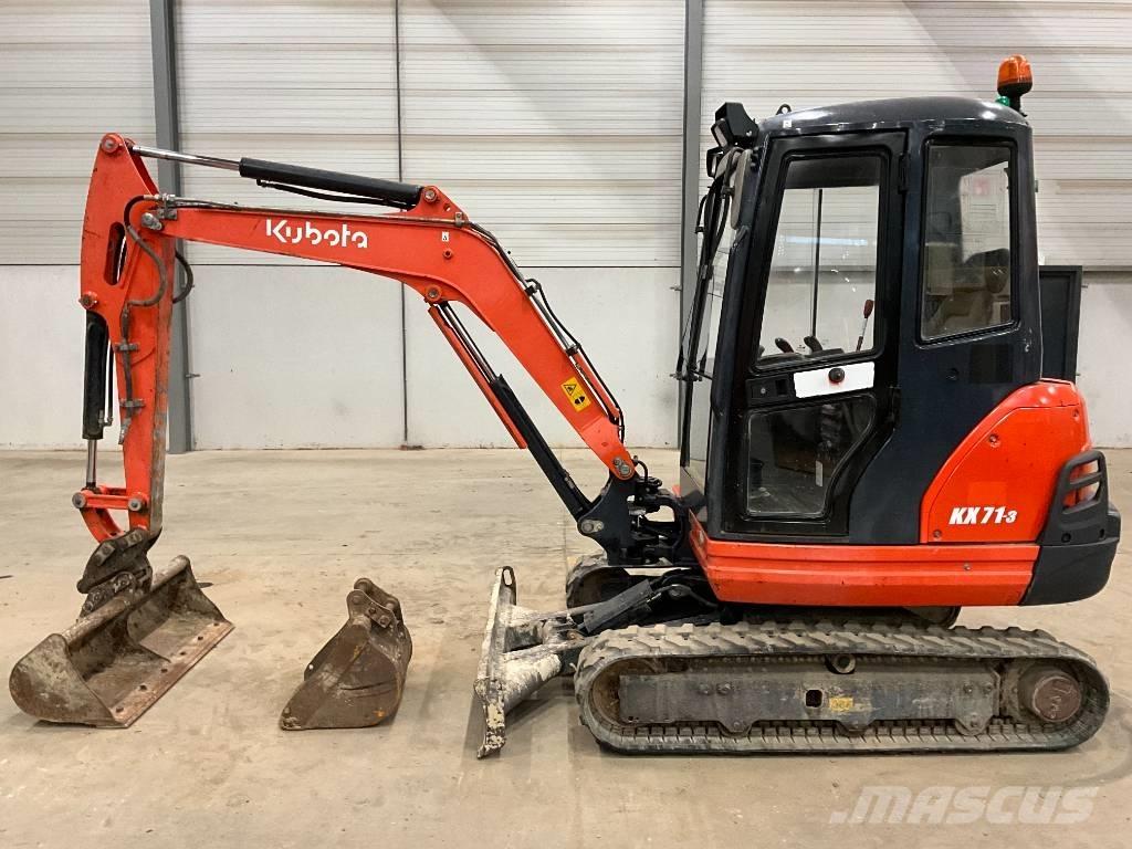 Kubota KX 71-3 Mini ekskavatori < 7 t