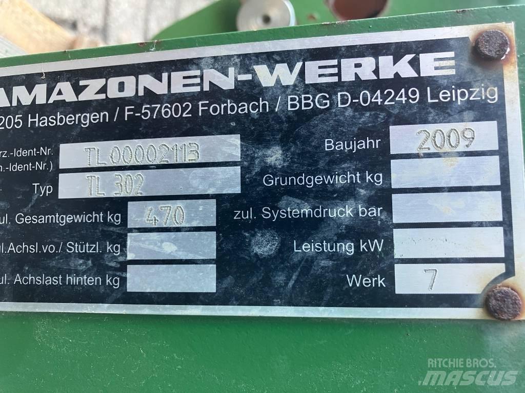 Amazone TL 302 Cita augsnes apstrādes tehnika un papildaprīkojums