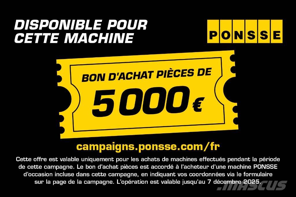 Ponsse Ergo 8W Harvesteri