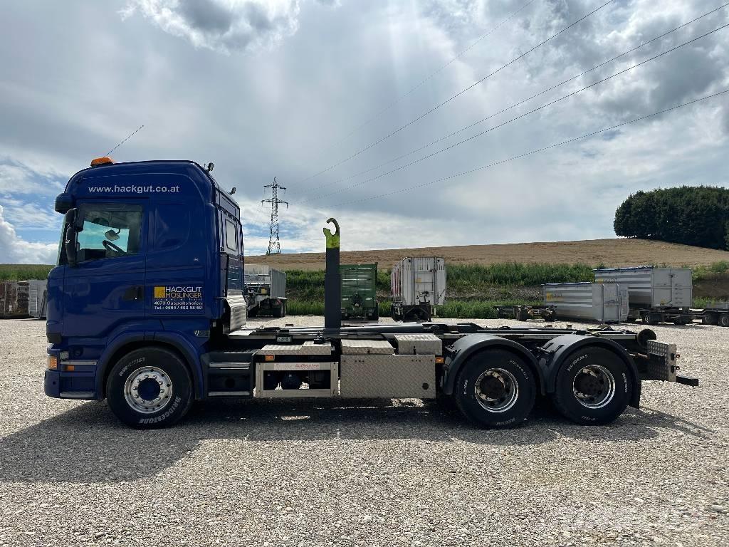 Scania R500 Treileri ar āķi