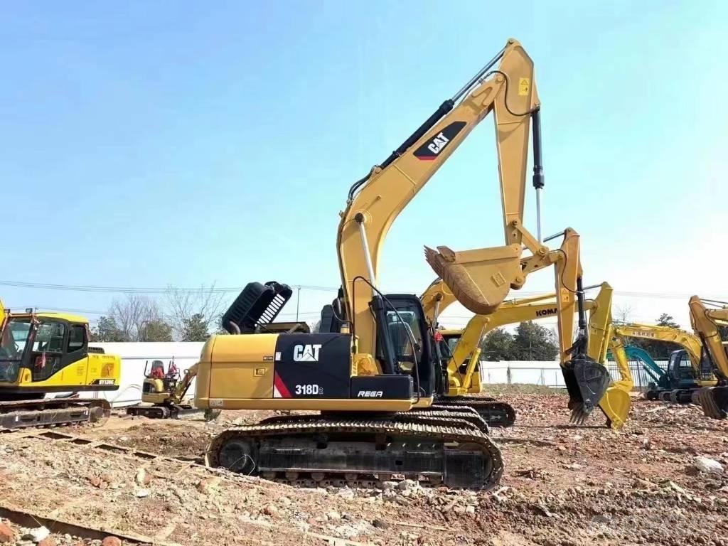 CAT 318D Kāpurķēžu ekskavatori
