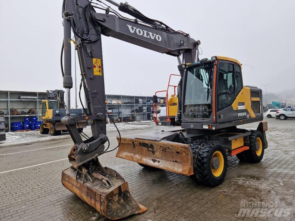 Volvo EW 160 E Ekskavatori uz riteņiem