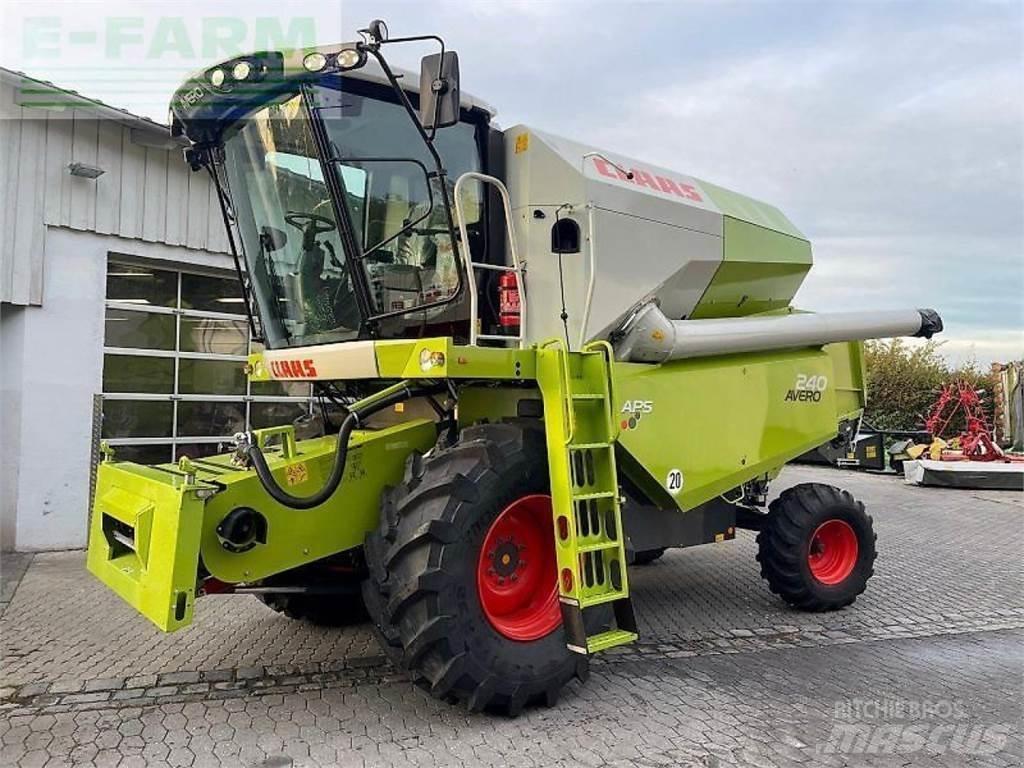 CLAAS avero 240 Ražas novākšanas kombaini